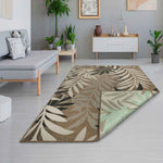 Cliffside Palm Machine Woven Rug Rectangle Roomshot image