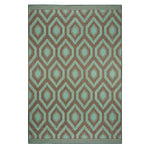 Cliffside Diamond Machine Woven Rug Rectangle Roomshot image