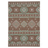 Cliffside Kilim Machine Woven Rug Rectangle Roomshot image