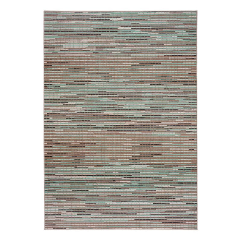 Cliffside Striation Machine Woven Rug Rectangle Roomshot image