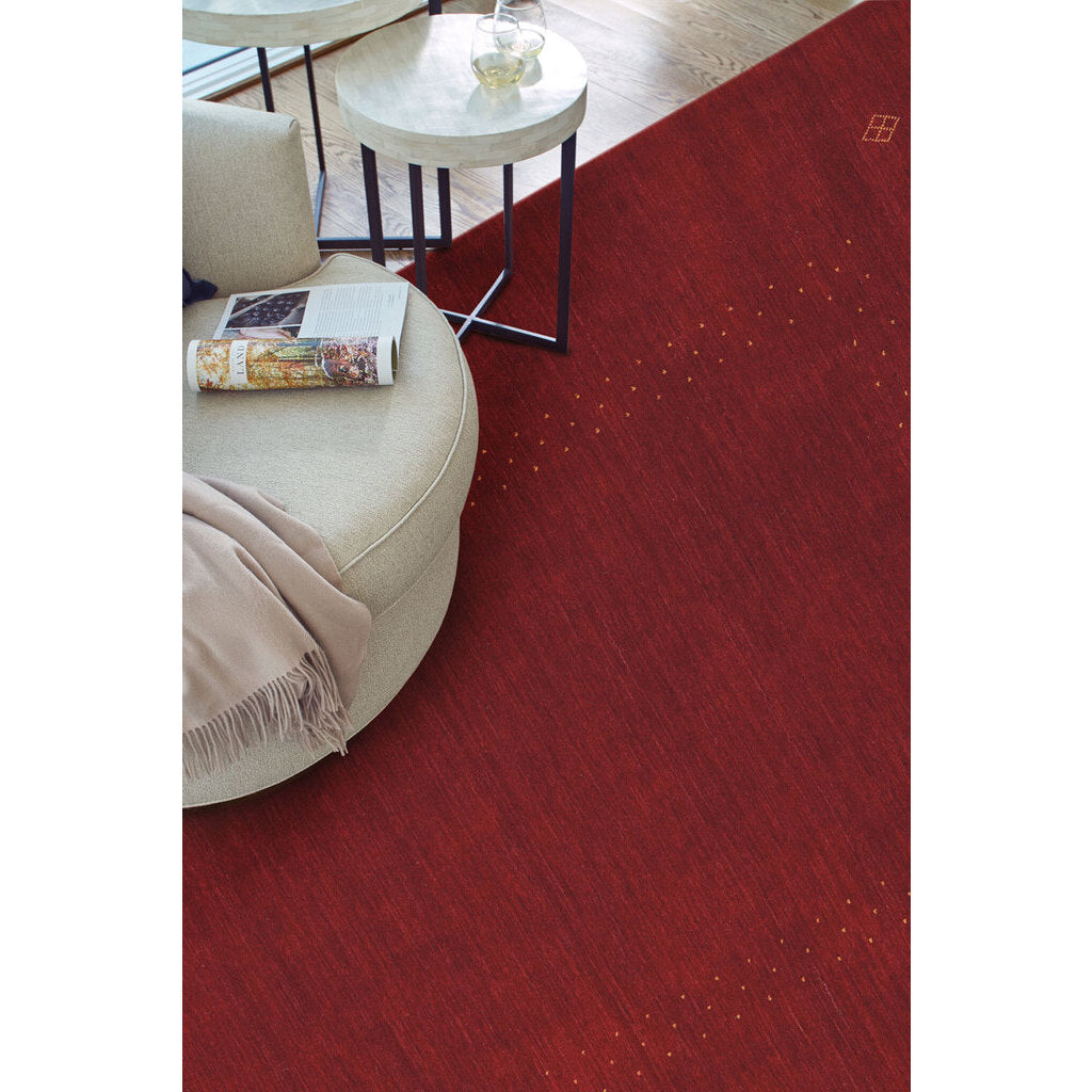 Simply Gabbeh Red Clay Hand Tufted Rug Rectangle image