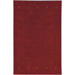 Simply Gabbeh Red Clay Hand Loomed Area Rug Rectangle image