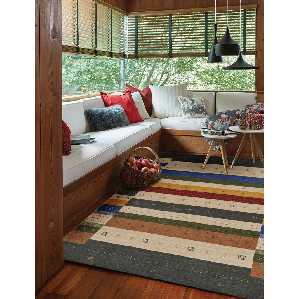 Simply Gabbeh Multi Hand Tufted Rug Rectangle image