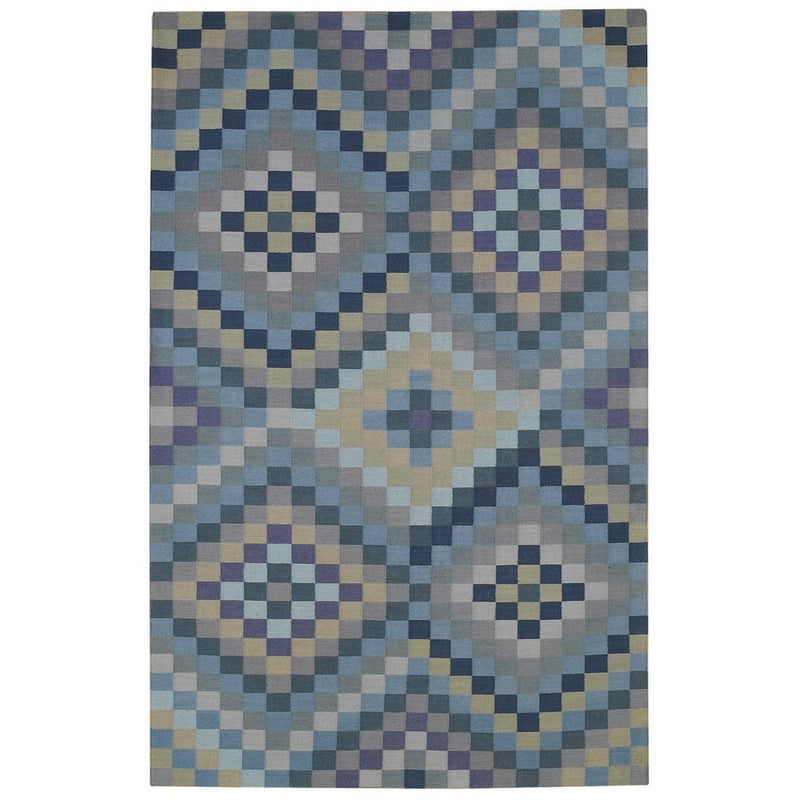 Sunshine & Shadow Slates Flat Woven Rug Rectangle image