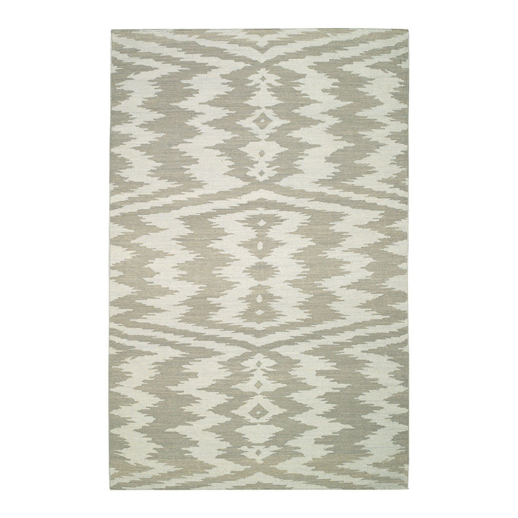 Uzbek Stone Flat Woven Rug Rectangle image