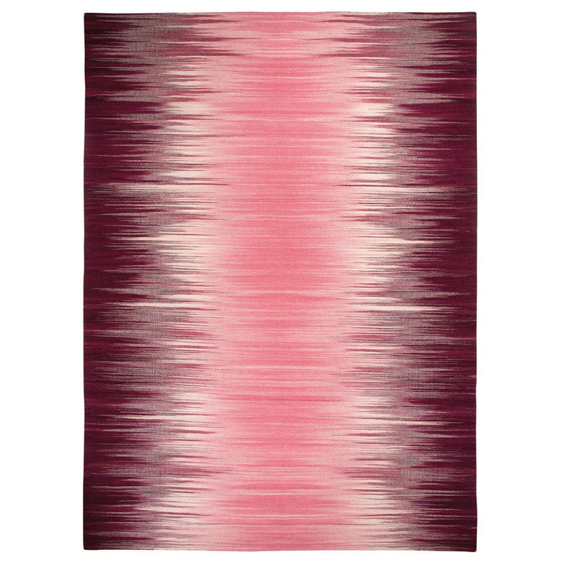 Flash Pink Flat Woven Rug Rectangle image