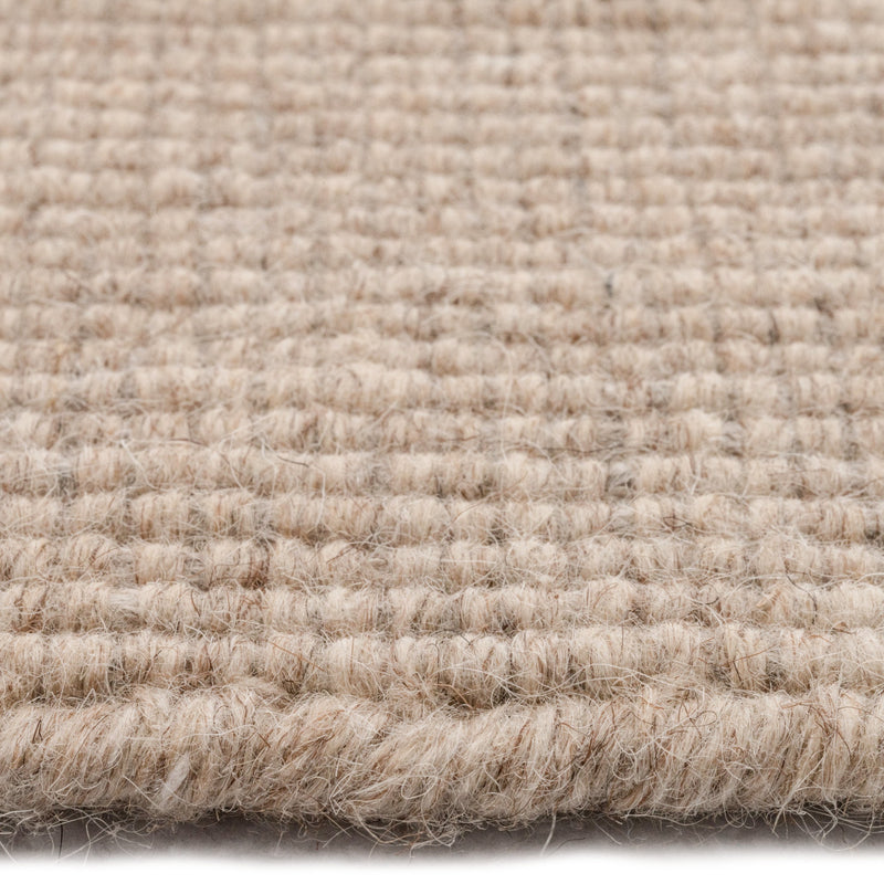 Freeport Beige Hand Loomed Area Rug Rectangle Cross Section image