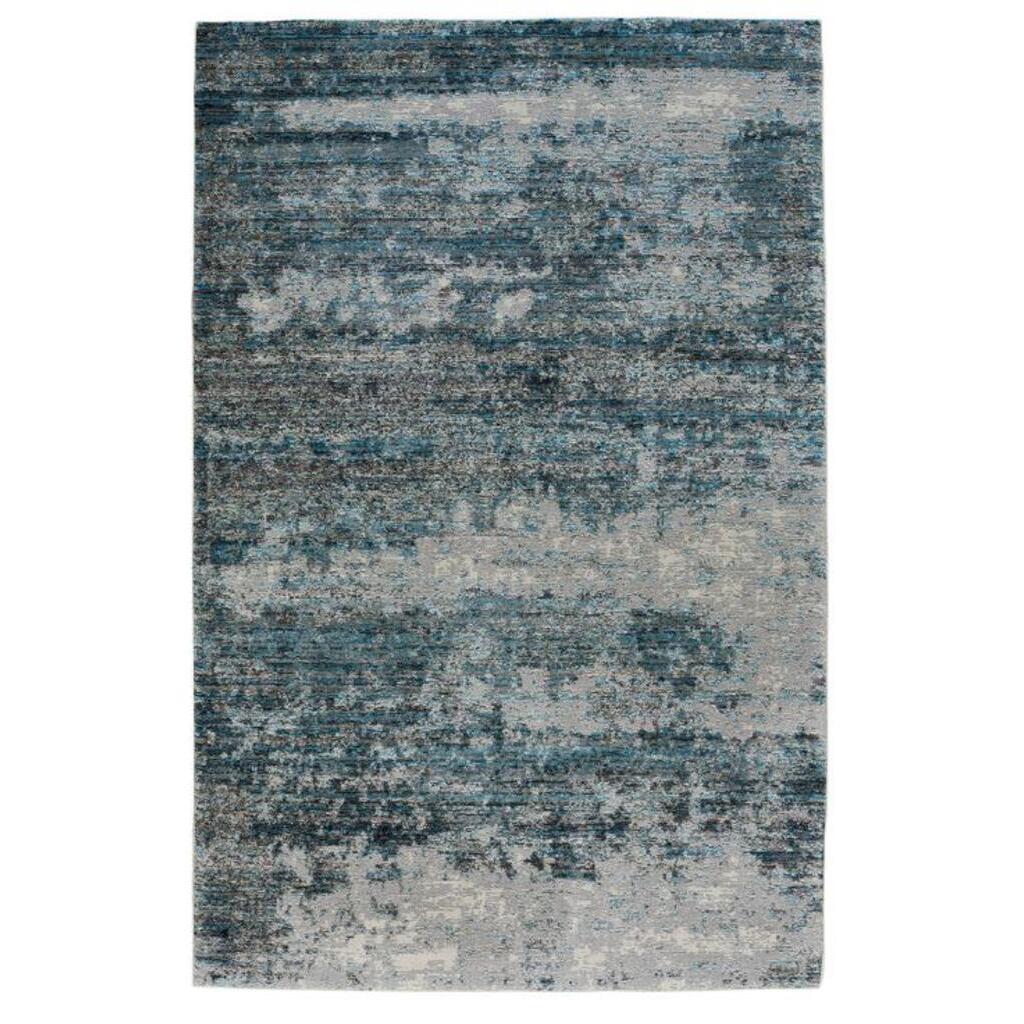 Fuego-Drake Blue Slate Machine Woven Rug Rectangle image