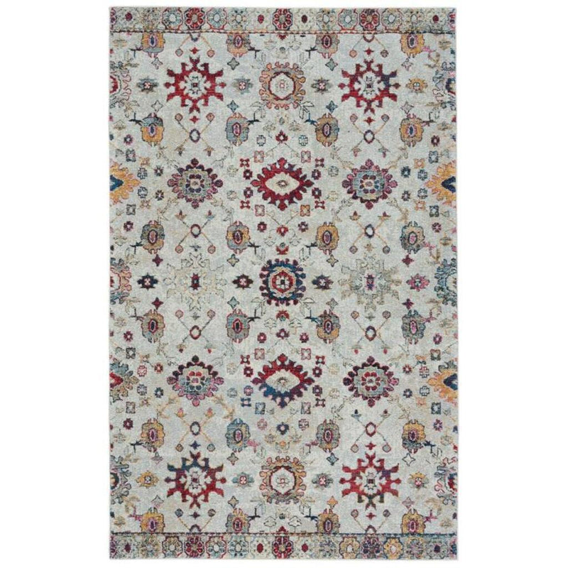 Fuego-Keshan Cream Machine Woven Rug Rectangle image