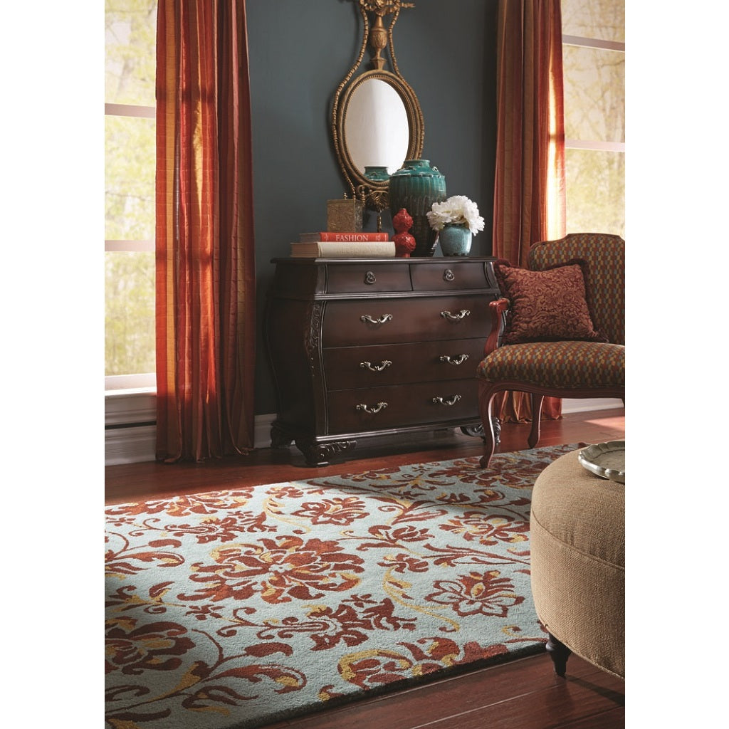 Monte Carlo Seamist Mahogany Hand Tufted Rug Rectangle image