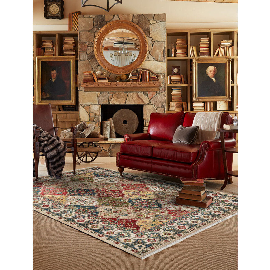 Landis-Panel Multi Machine Woven Rug Rectangle image