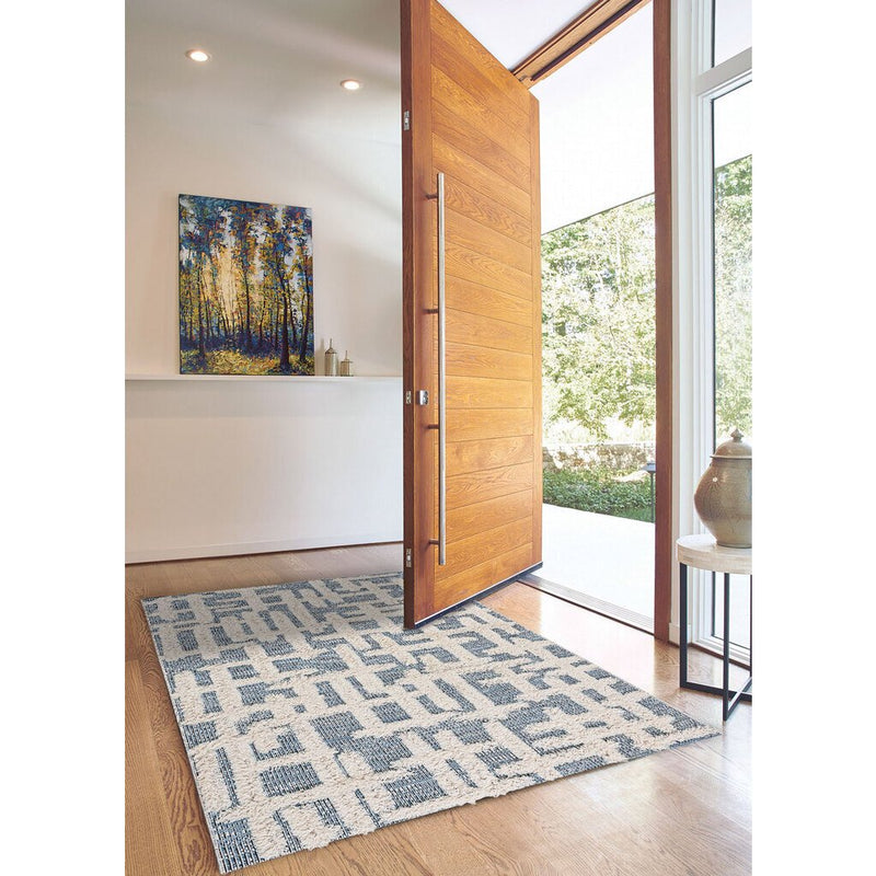 Raza Denim Machine Woven Rug Rectangle image