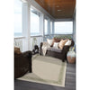 Finesse-Motif Sage Machine Woven Rug Rectangle image