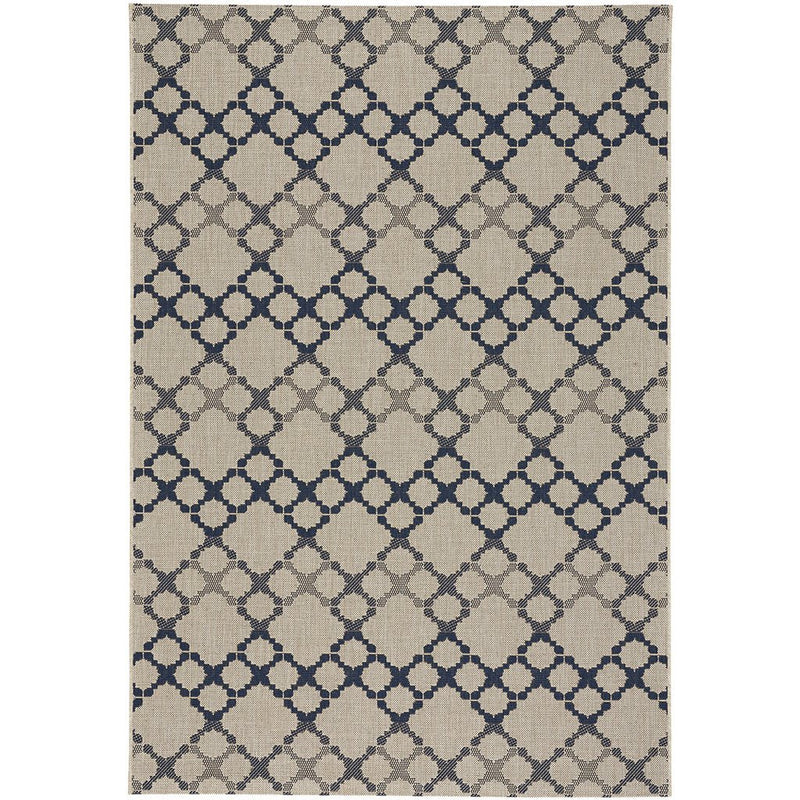 Finesse-Santorini Navy Machine Woven Rug Rectangle image