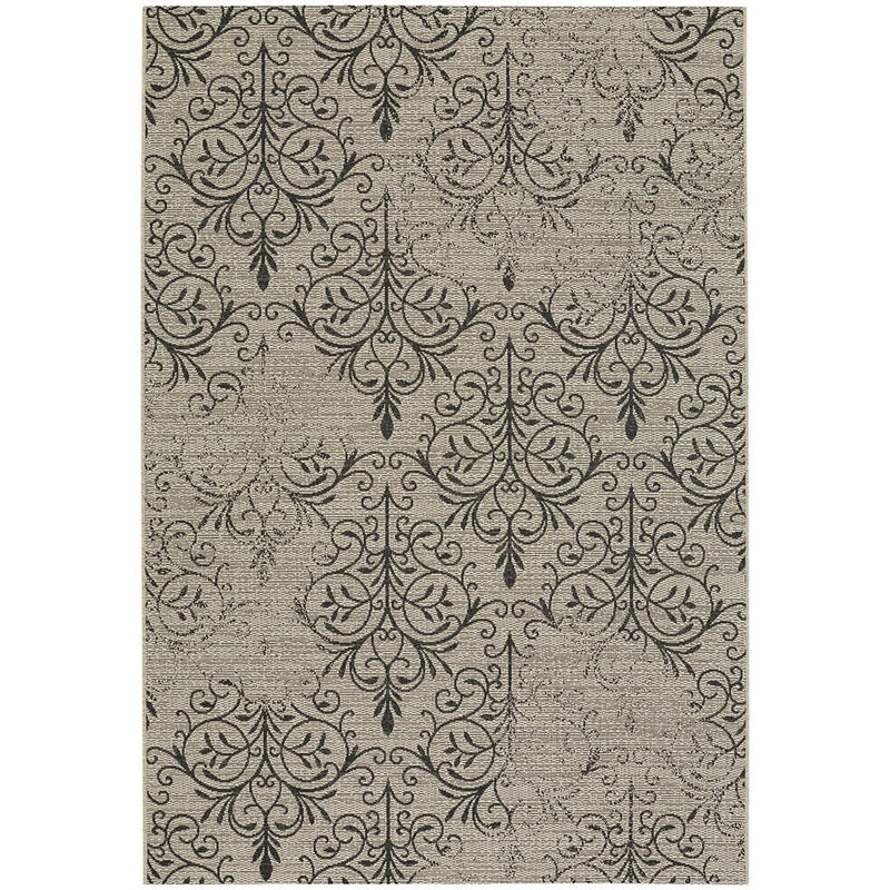 Finesse-Heirloom Noir Machine Woven Rug Rectangle image