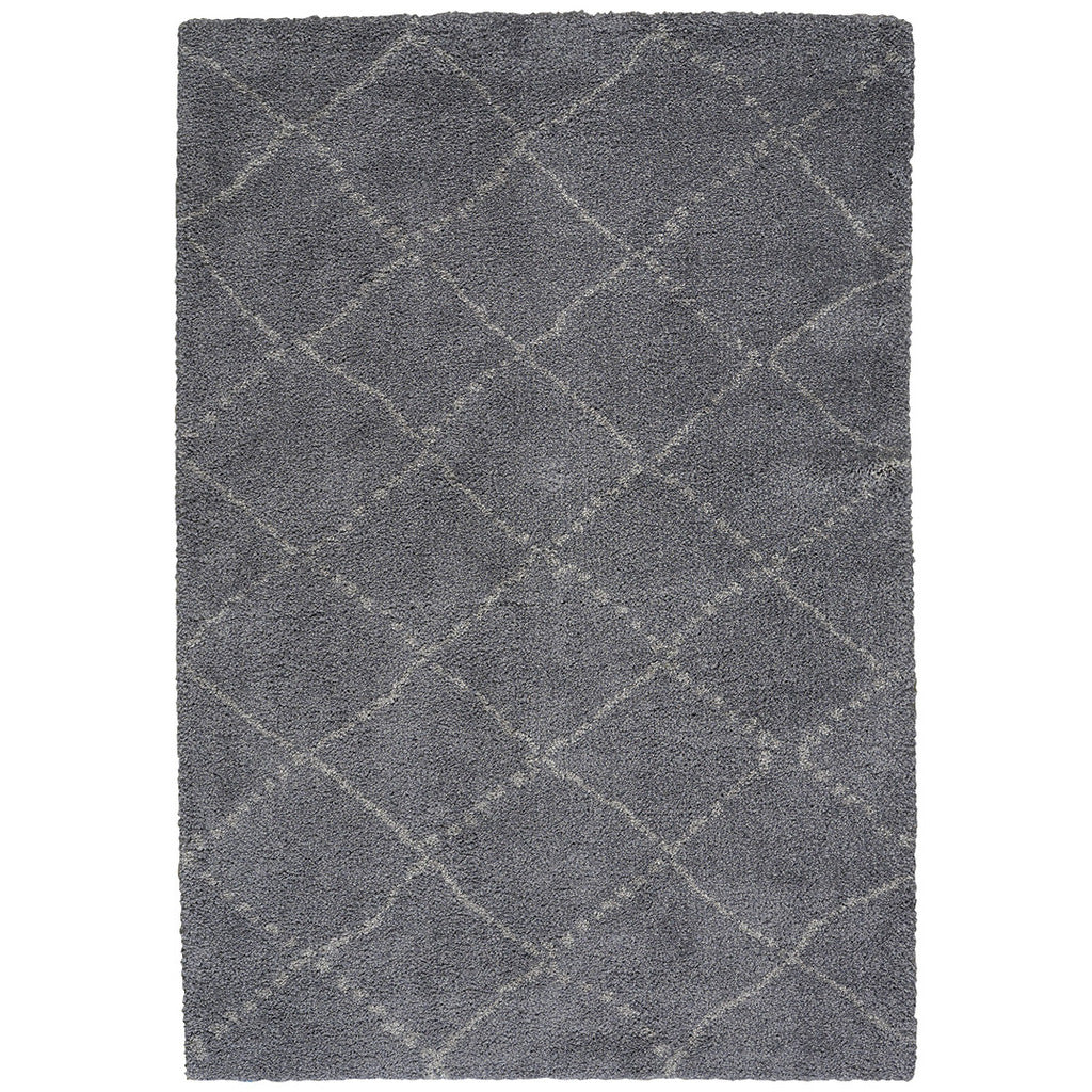 Tangier Grey Machine Woven Rug Rectangle image