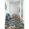 Greyson Gunsmoke Machine Woven Rug Rectangle image