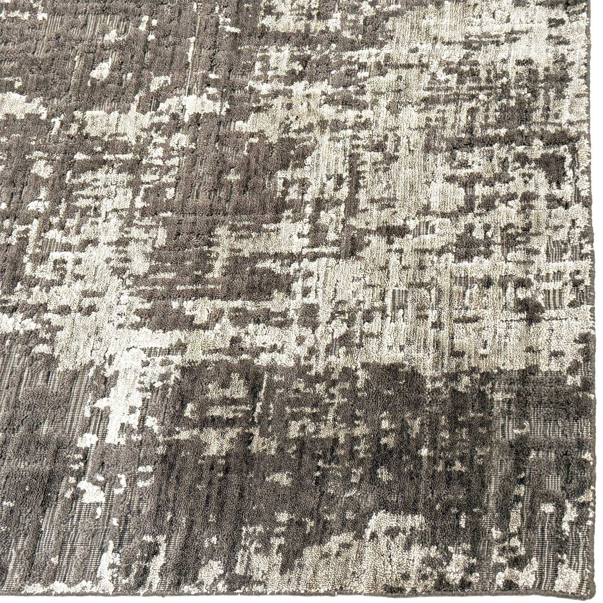Antissa Coal Hand Loomed Area Rug Rectangle image