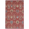 Captiva-Ikat Red Machine Mad Rectangle image