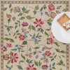 Jardin Rosa Hand Tufted Rug Rectangle Roomshot image