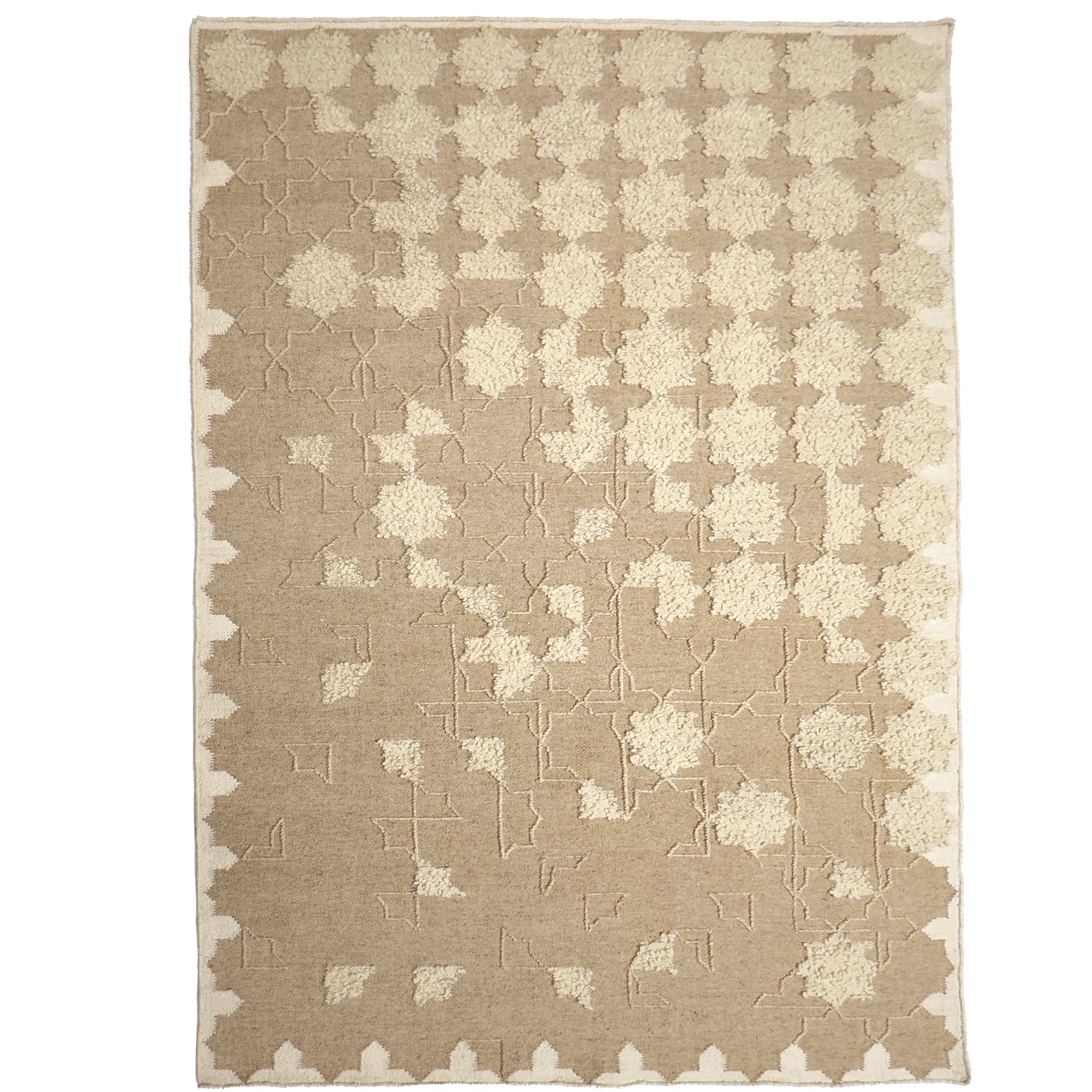 Rabat Putty Hand Woven Area Rug Rectangle image