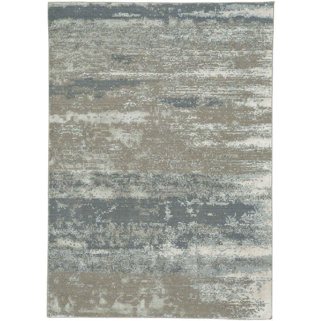 Kodari Grey Machine Woven Rug Rectangle image