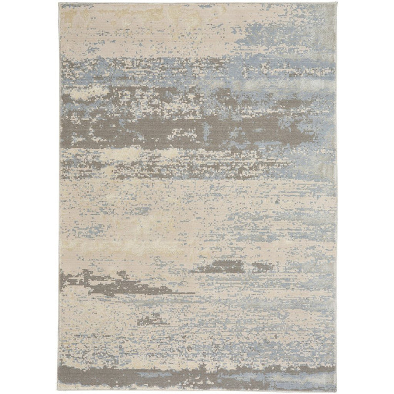 Kodari Multi Ivory Machine Woven Rug Rectangle image