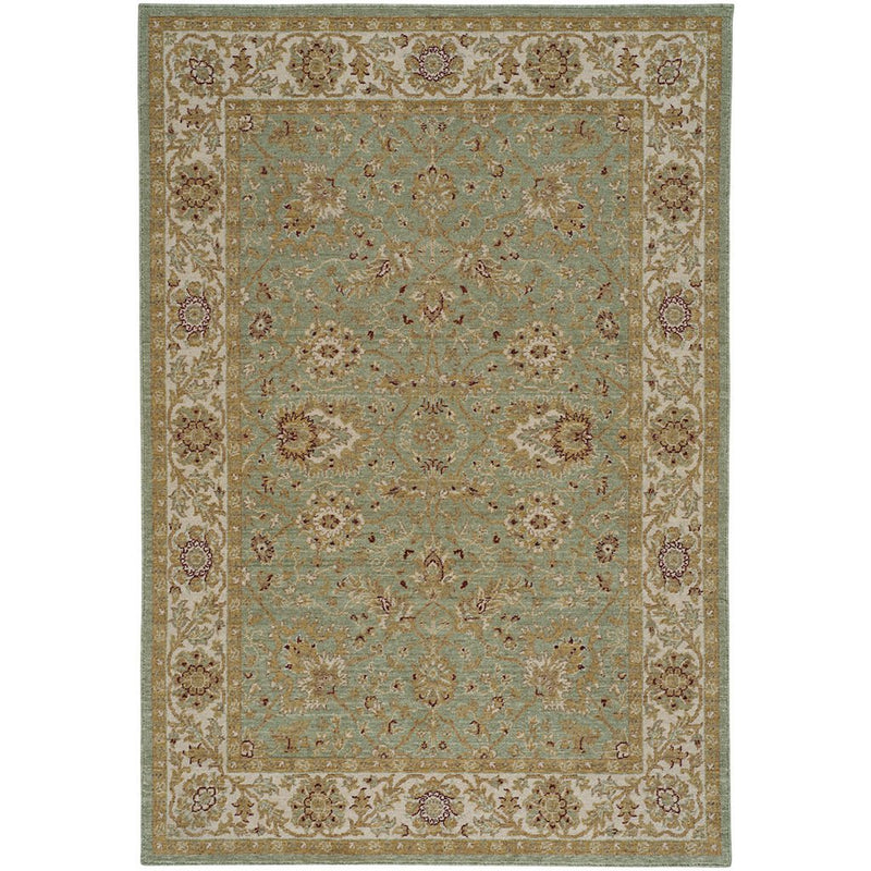 Century-Floret Lt. Green Machine Woven Rug Rectangle image