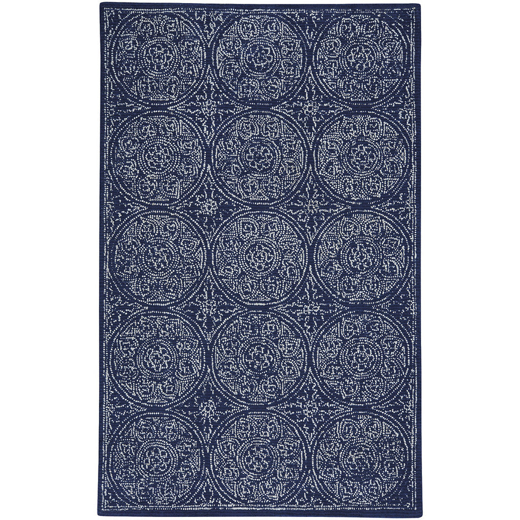 Callista Navy Hand Tufted Rug Rectangle image