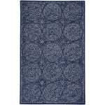 Callista Navy Hand Tufted Rug Rectangle image