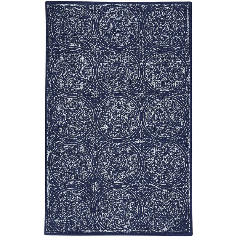 Callista Navy Hand Tufted Rug Rectangle image