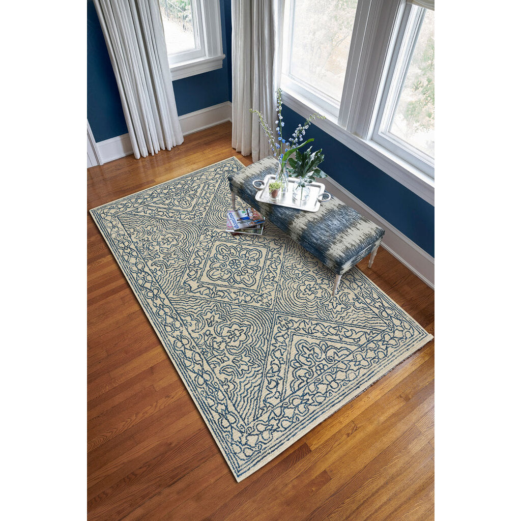 Callista Cream Hand Tufted Rug Rectangle image