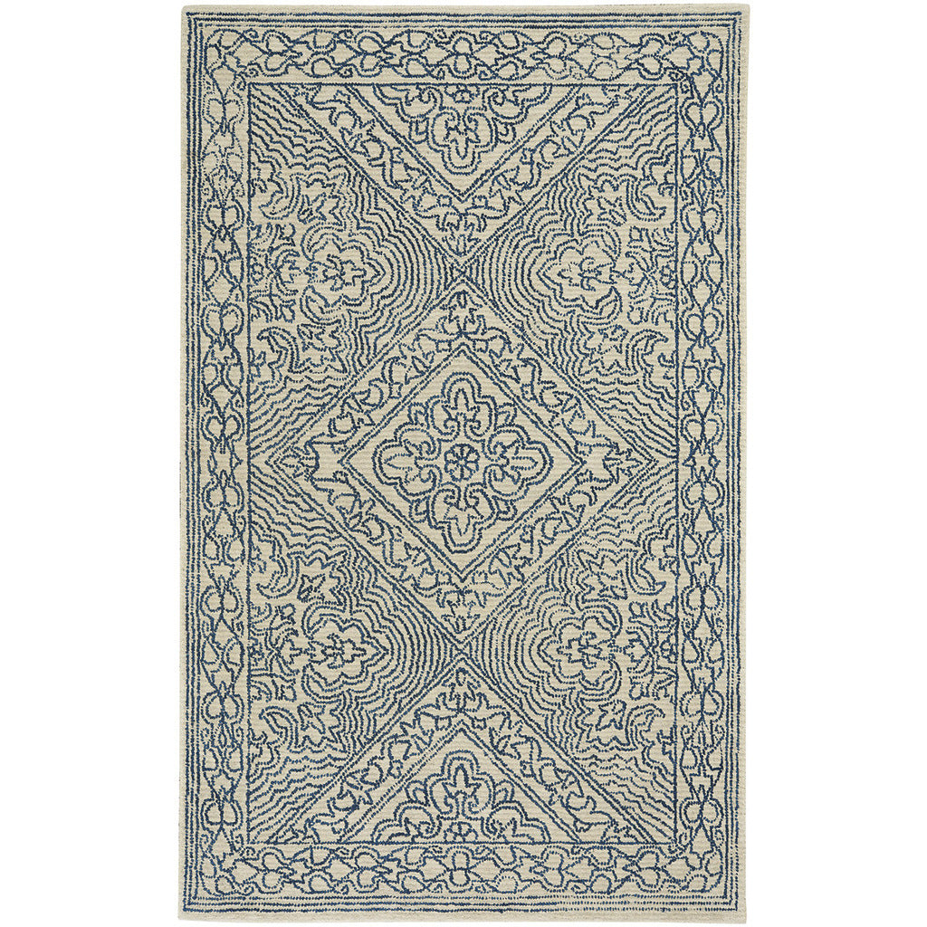 Callista Cream Hand Tufted Rug Rectangle image