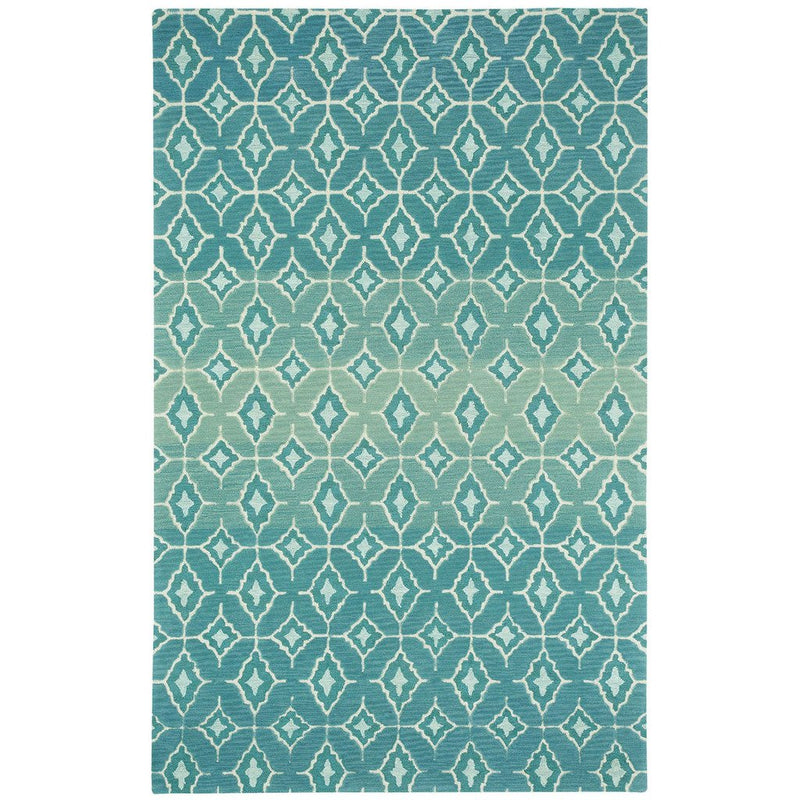 Lisbon Azul Hand Tufted Rug Rectangle image