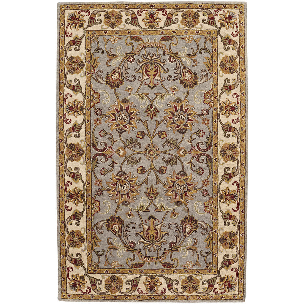 Eloquent Garden Grey Hand Tufted Rug Rectangle image