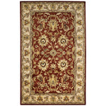 Eloquent Garden Arabian Red Hand Tufted Rug Rectangle image