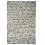 Geometrics Gray Hand Woven Area Rug Rectangle image