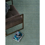 Gallery-Key Seafoam Hand Loomed Area Rug Rectangle image