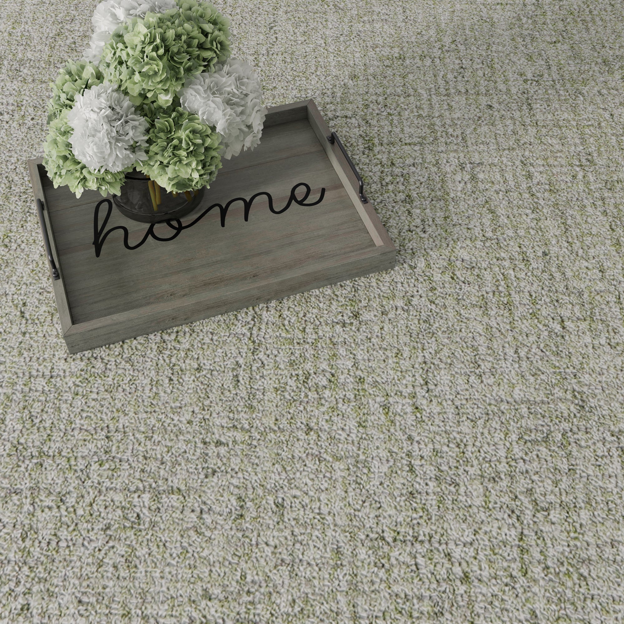 Breccan Pistachio Hand Tufted Rug Rectangle image