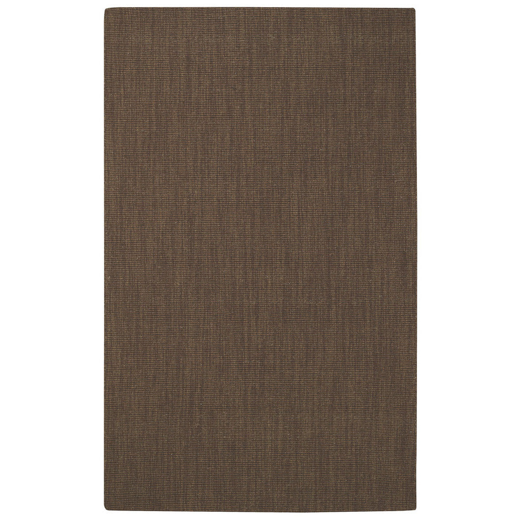 Montauk Chocolate Hand Loomed Area Rug Rectangle image