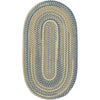 Bonneville Sandy Beach Braided Rug Oval image