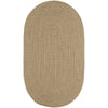 Simplicity Flax Braided Rug Oval image