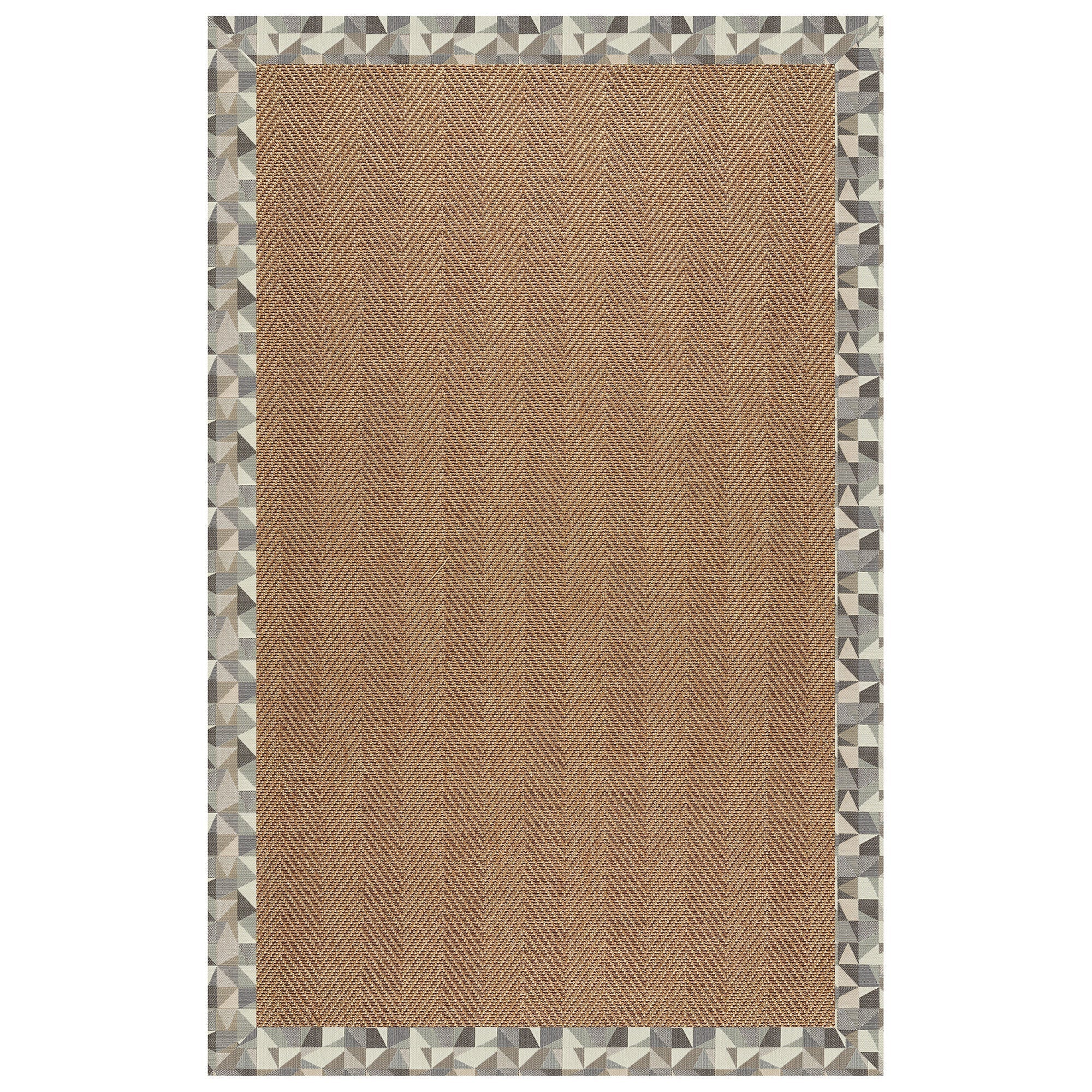 Islamorada-Herringbone Geo Bronze