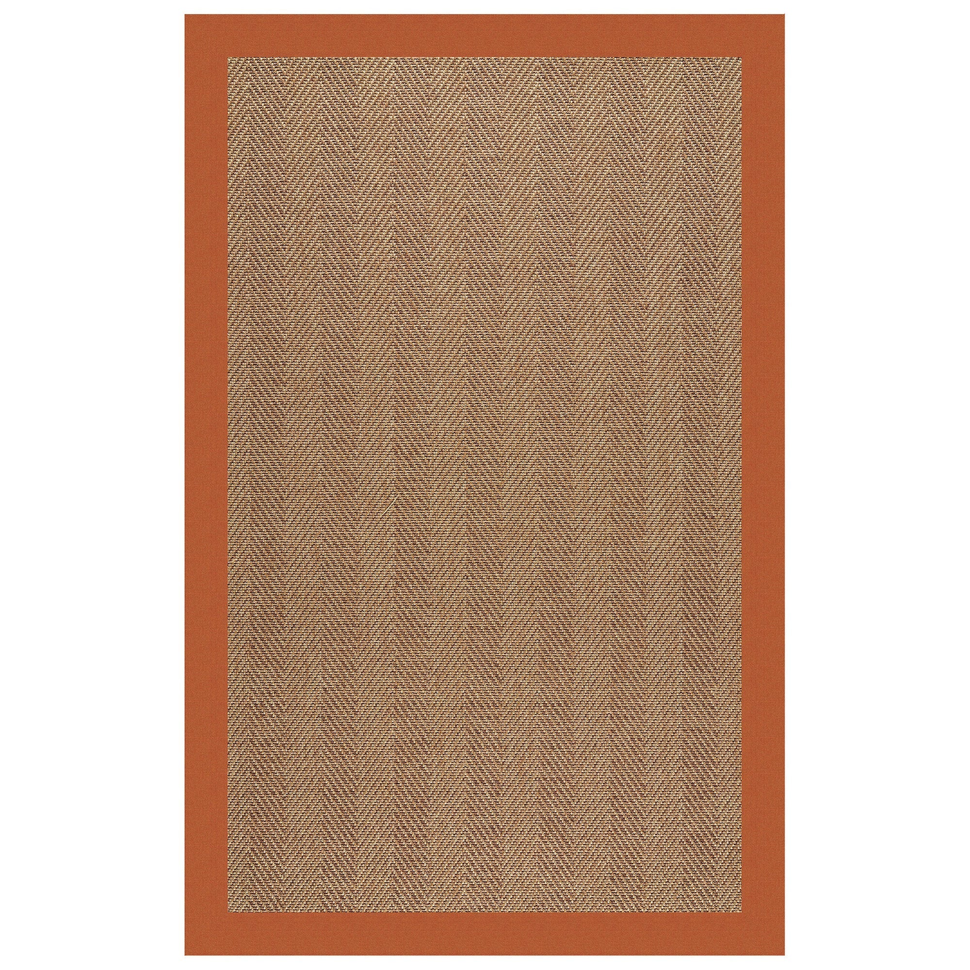 Islamorada-Herringbone Canvas Rust