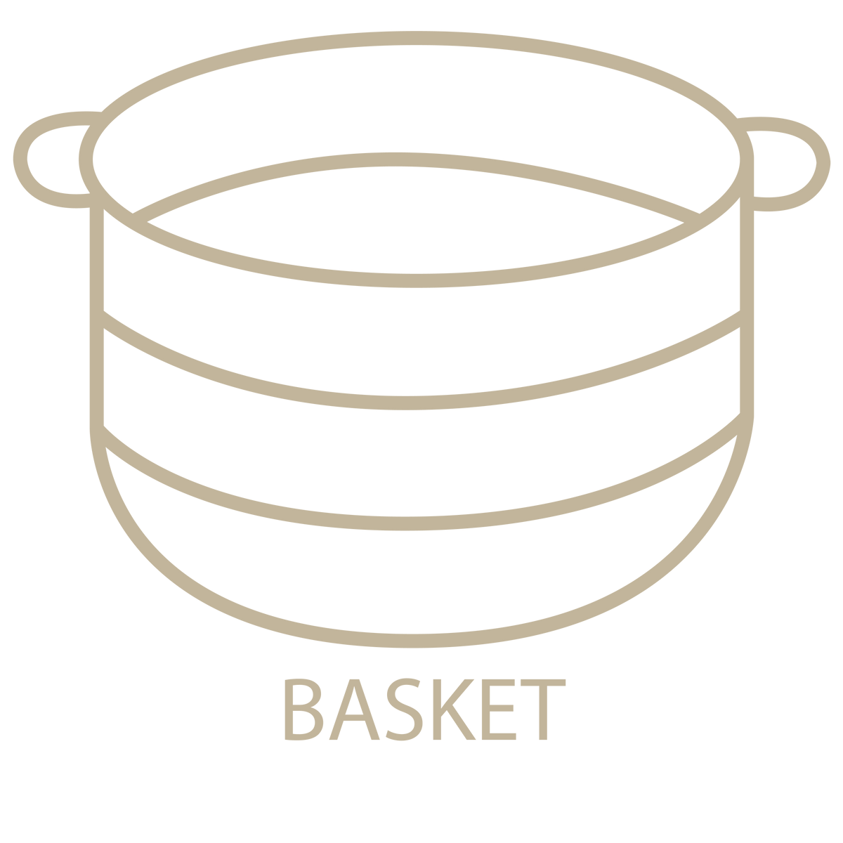 Timber Haven Berry Multi Braided Rug Basket sketch