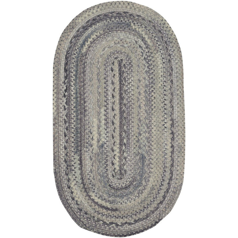 Bayview Granite Braided Rug Oval image