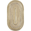 Bayview Neutral Braided Rug Oval image
