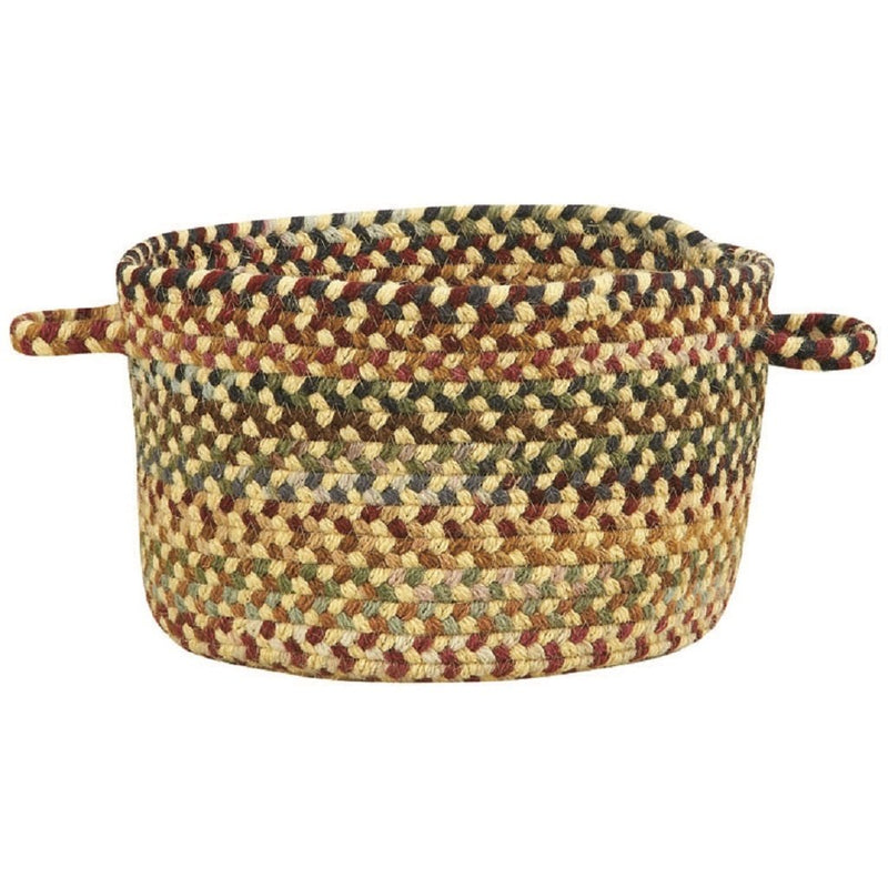 Gramercy Gold Braided Rug Basket image