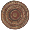 Gramercy Cinnabar Braided Rug Round image