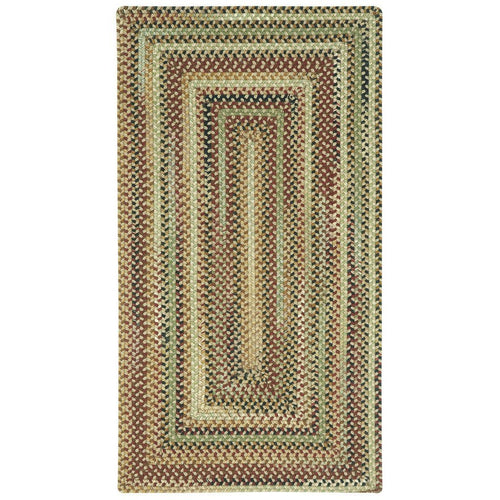 Gramercy Tan Braided Rug Concentric image